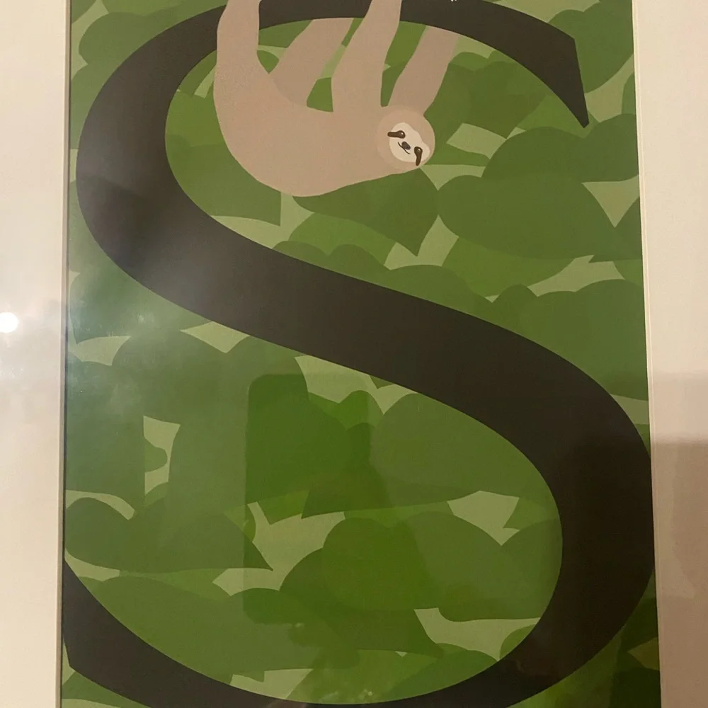 Framed sloth 